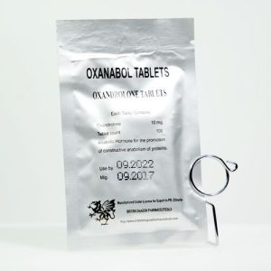 Oxanabol 10 mg British Dragon Pharmaceuticals emballage du médicament