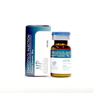 Stanozolol injection 10 ml Magnus Pharmaceuticals emballage du médicament