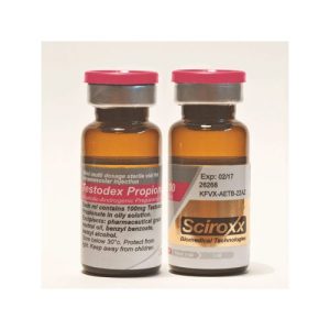 Testodex Propionate 100 10 ml Sciroxx emballage du médicament
