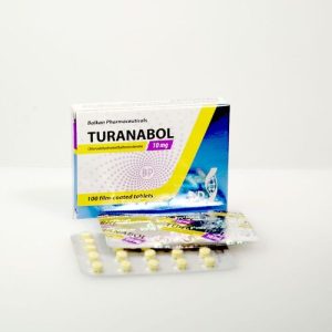 Turanabol Balkan 10 mg Pharmaceuticals emballage du médicament