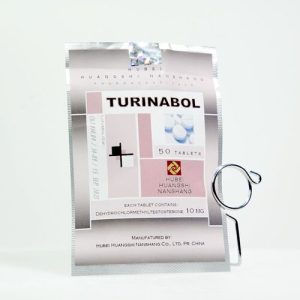 Turinabol 10 mg Hubei Huangshi Nanshang emballage du médicament