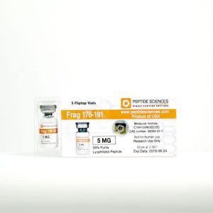 HGH Frag 176-191 5 mg Peptide Sciences emballage du médicament