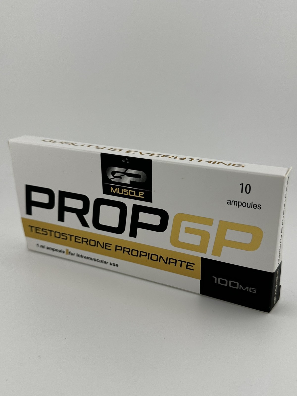 Testosterone Propionate 100 mg GP Muscle emballage du médicament