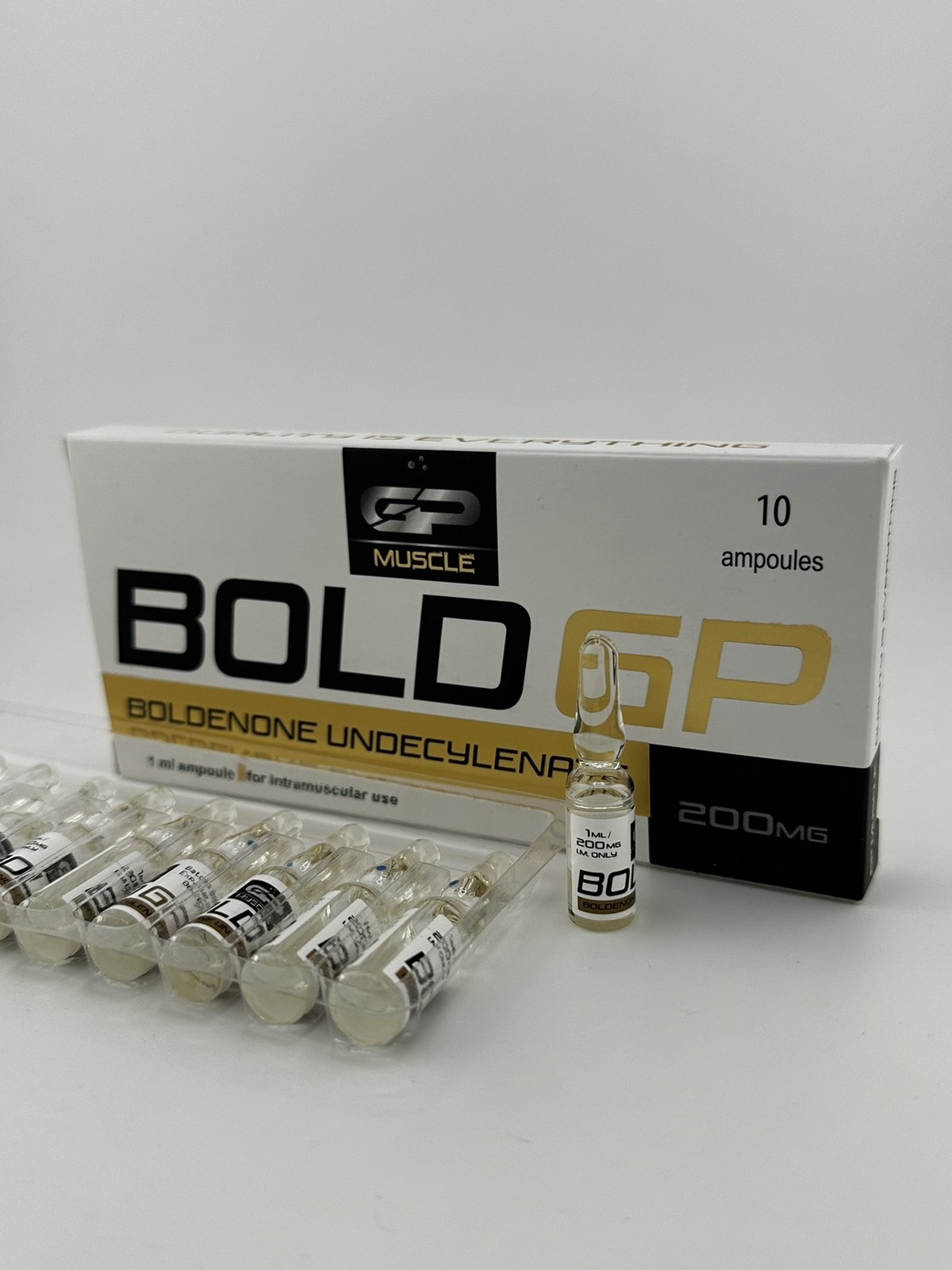 Boldenone Undecylenate 200 mg GP Muscle emballage du médicament