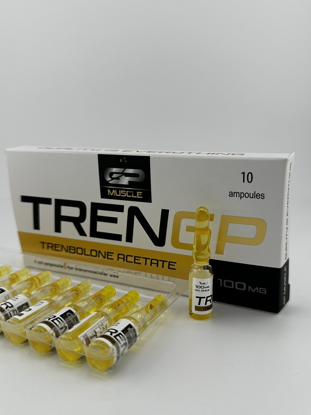 Trenbolone Acetate 100 mg GP Muscle emballage du médicament