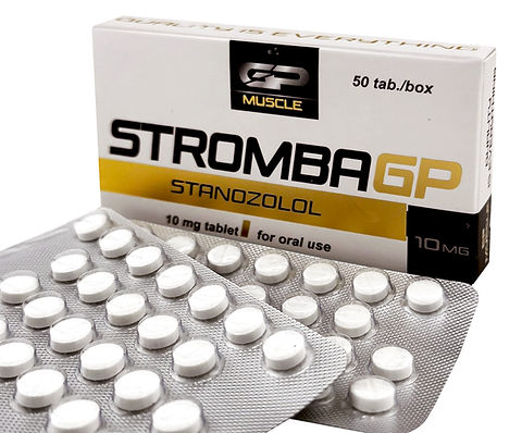 Stanozolol 10 mg GP Muscle emballage du médicament
