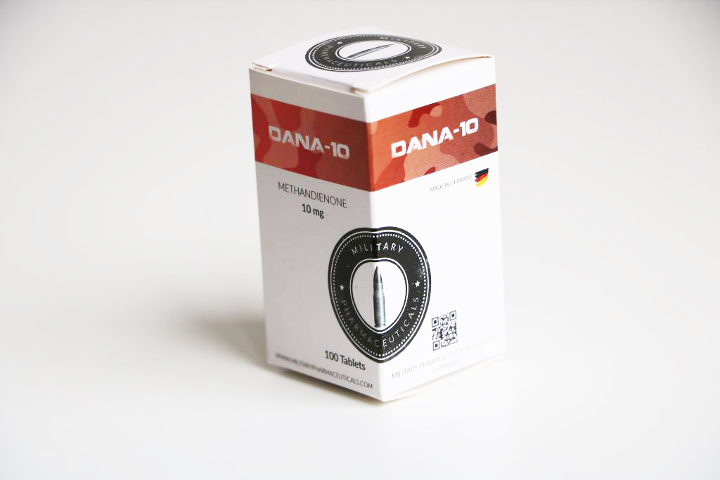 Dana-10 10 mg Military Pharma emballage du médicament