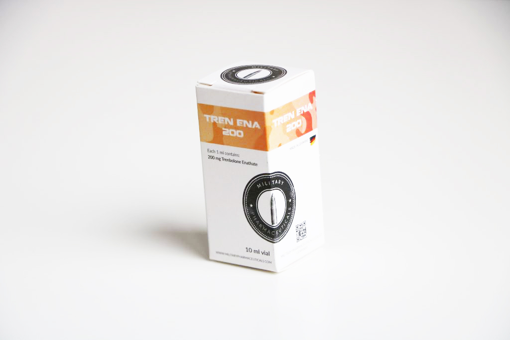 Tren Ena 200 mg Military Pharma emballage du médicament