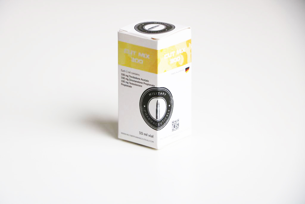 Cut Mix 300 mg Military Pharma emballage du médicament