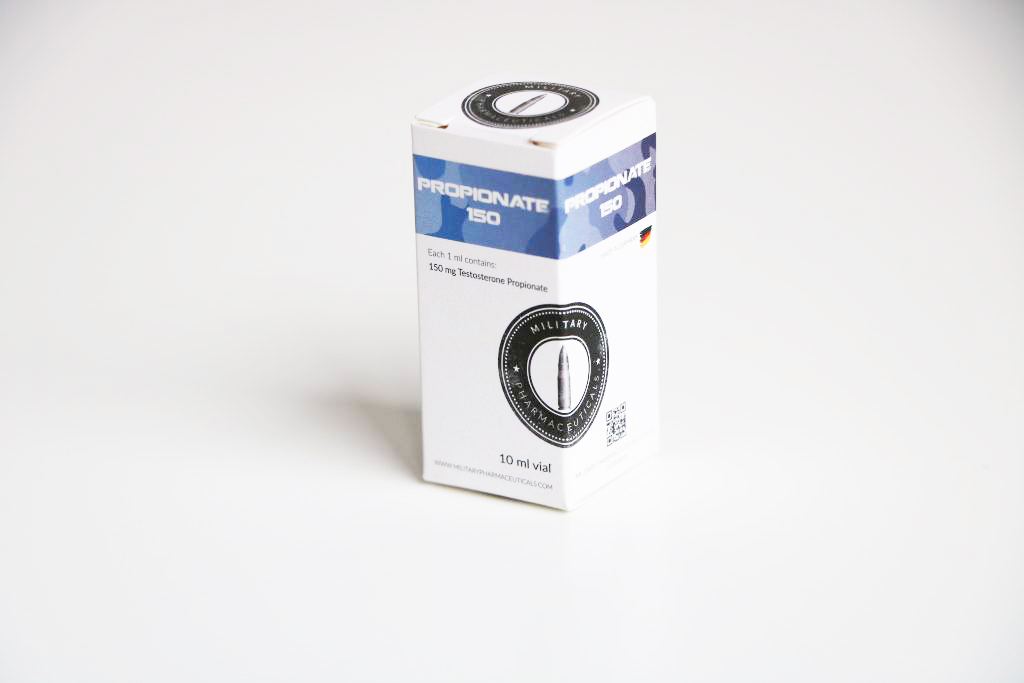 Propionate 150 mg Military Pharma emballage du médicament