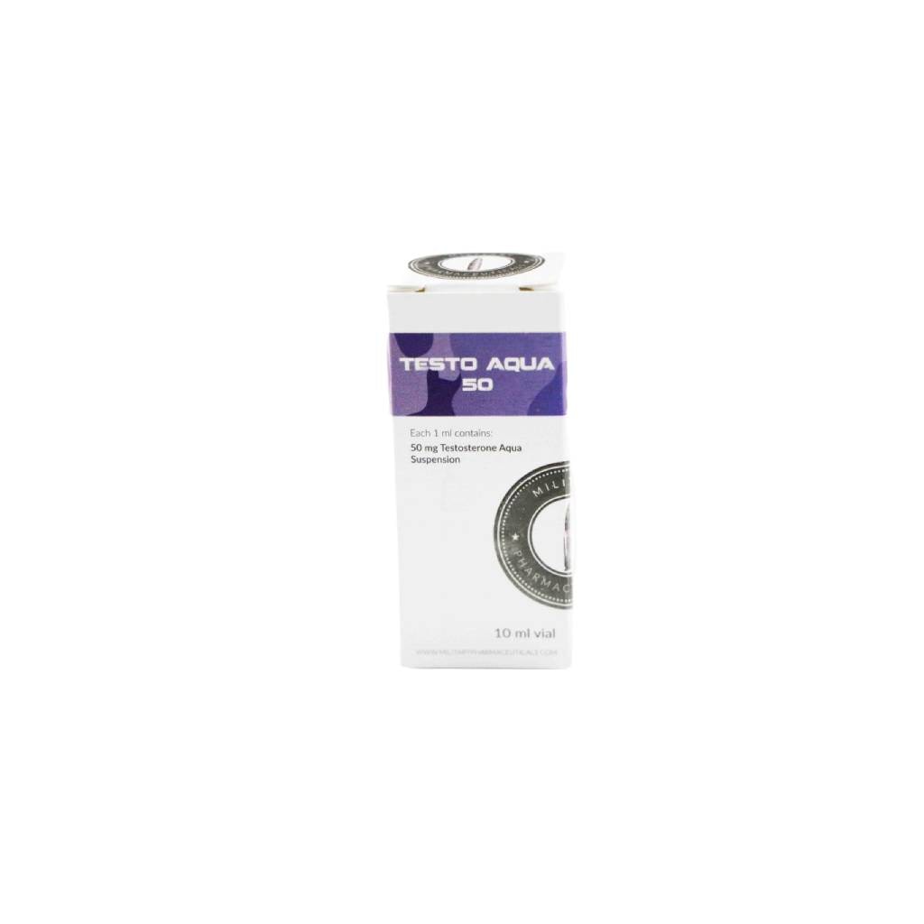 Aquva test 100 mg Military pharma emballage du médicament