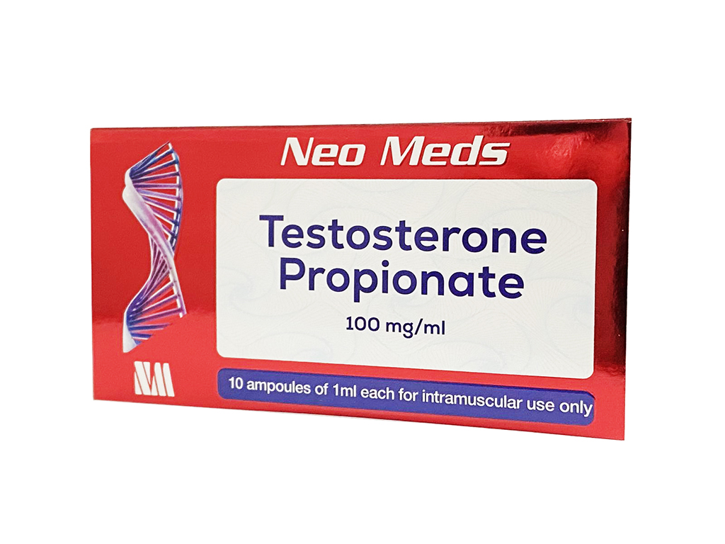 Testosterone Propionate 100 mg Neo Meds emballage du médicament