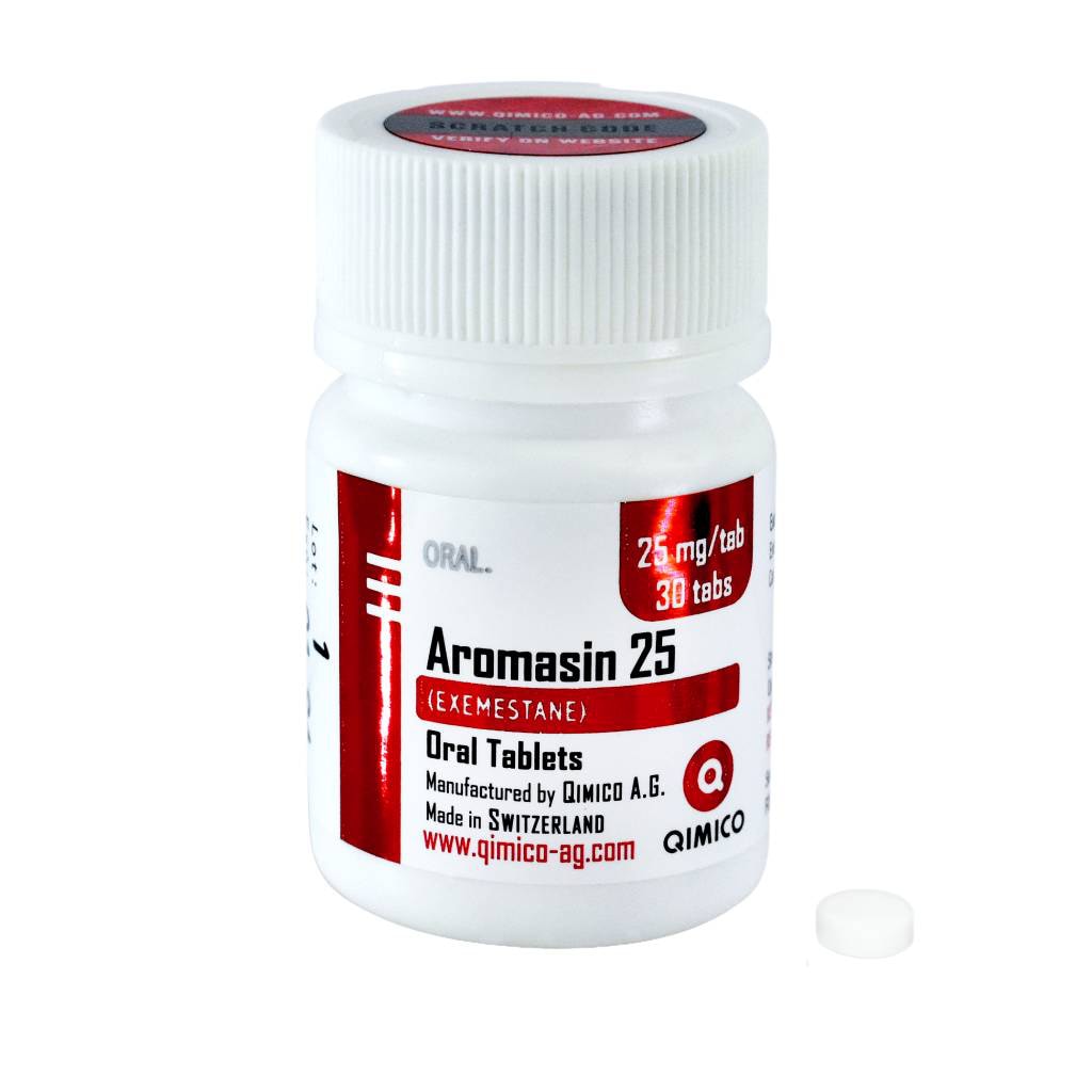 Exemestane 25 mg Qimico emballage du médicament