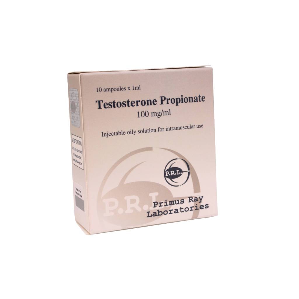Testosterone Propionate 100 mg Primus Ray Laboratories emballage du médicament