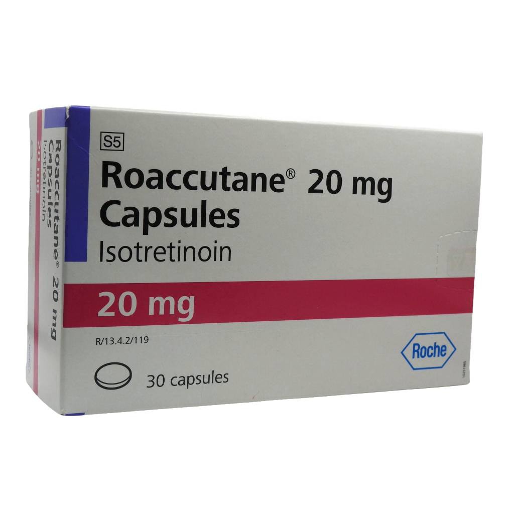 Roaccutane 20 mg Roche emballage du médicament