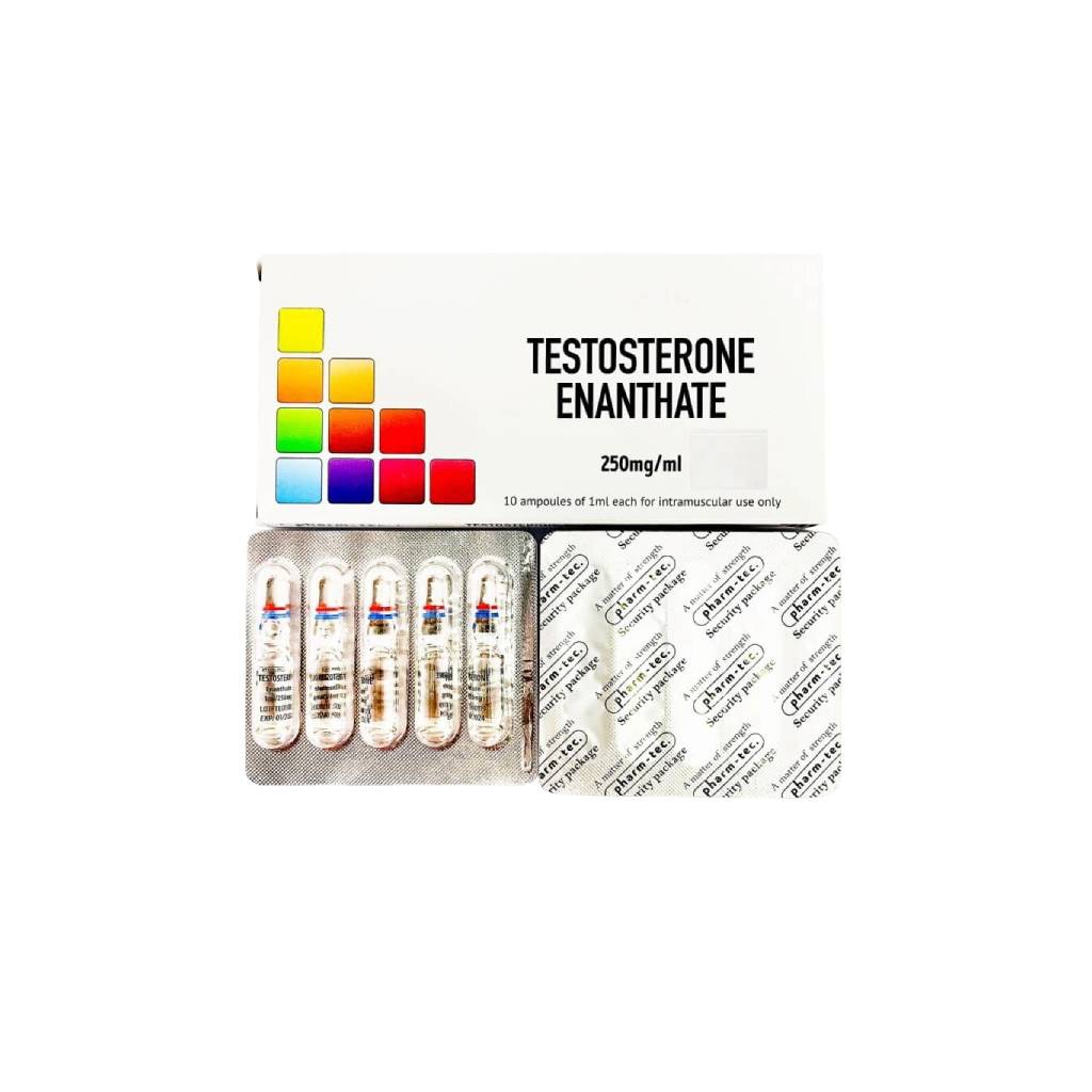 Testosterone Enanthate 250 mg Pharmtech emballage du médicament