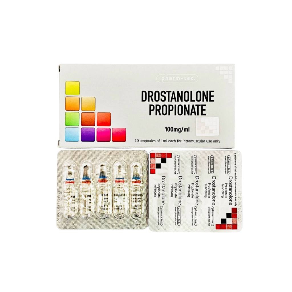 Drostanolone propionate 100 mg Pharmtech emballage du médicament